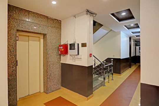 Lift lobby and stairs